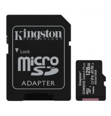 Карта памяти 128GB MicroSDXC Kingston Class 10 Canvas Select Plus